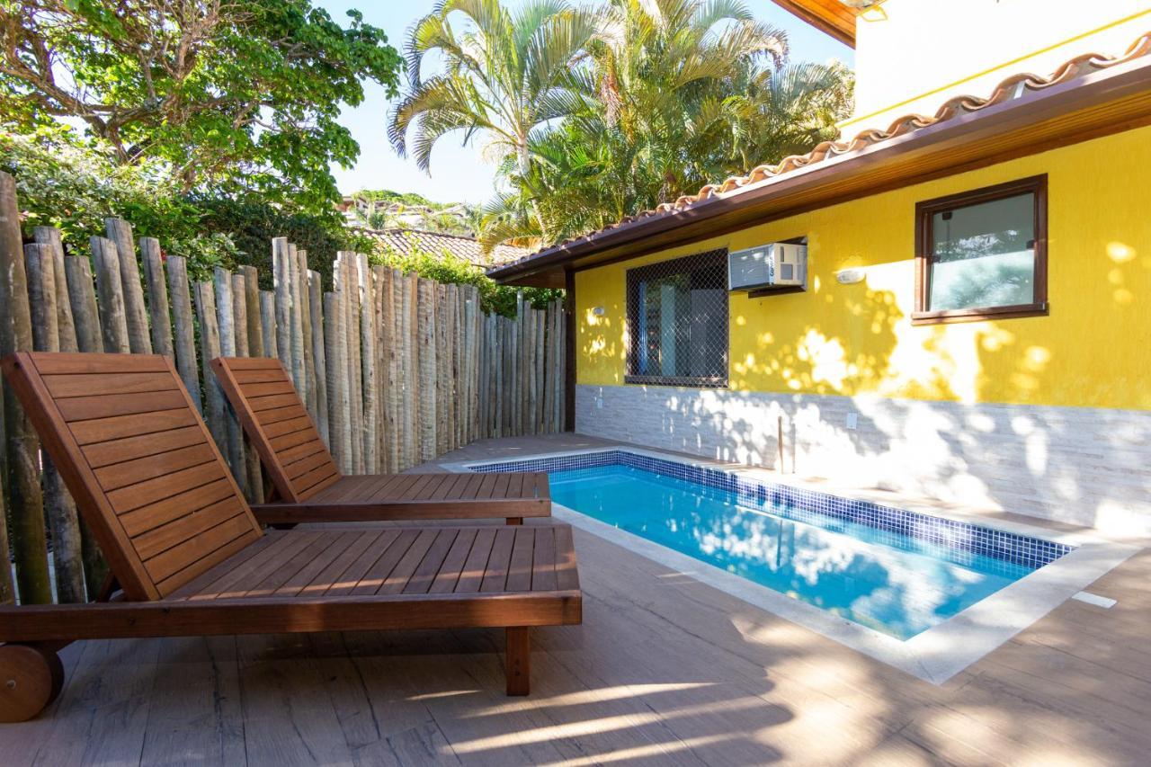 Praia Da Ferradura Com Quatro Suites E Piscina. Búzios 외부 사진